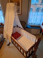 Ouderwets wiegje + stoffering, Ophalen