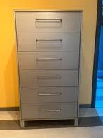 Ladekast grijs, Huis en Inrichting, Kasten | Ladekasten, Ophalen, 5 laden of meer, 100 tot 150 cm, 50 tot 100 cm
