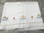 Vintage laken voor kinderbed, Ophalen of Verzenden, Wit, Jongetje of Meisje, Overige typen