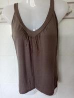 nieuw leuk topje khaki - bruin (taupe) , maat M, Kleding | Dames, Topjes, Maat 38/40 (M), Bruin, Nieuw, Ophalen of Verzenden