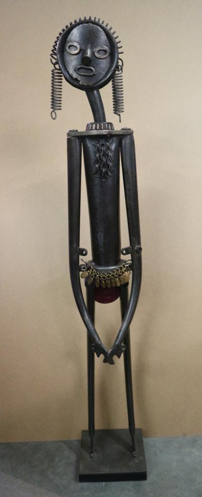 Ludo GIELS, de kokette fietsster, Antiek en Kunst, Kunst | Beelden en Houtsnijwerken, Ophalen