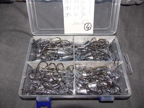 Box shadhead loodkoppen zeebaars, Watersport en Boten, Hengelsport | Zeevissen, Nieuw, Complete set, Ophalen