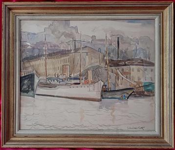 Ghislain Victor Carte (1891-1974) - Marseille 1935 -, Enlèvement ou Envoi