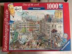 Puzzel 1000 stukjes - Antwerpen - Ravensburger, Ophalen of Verzenden, Zo goed als nieuw