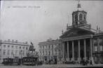 POSTKAARTEN- BRUSSEL, PLACE ROYALE MET OUDE TRAM 1910, Ophalen of Verzenden, Voor 1920, Gelopen, Brussel (Gewest)
