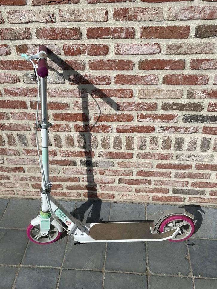 Step OXELO mid 9 roze, Fietsen en Brommers, Steps, Gebruikt, Gewone step, Ophalen