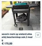 Barbecue  met elektriciteit.de kleur is zwart met zilver of, Tuin en Terras, Elektrische barbecues, Ophalen, Zo goed als nieuw