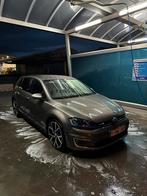 VW Golf 7 GTE PHEV Gekeurd, Auto's, Volkswagen, 4 cilinders, Bruin, Leder, 5 zetels