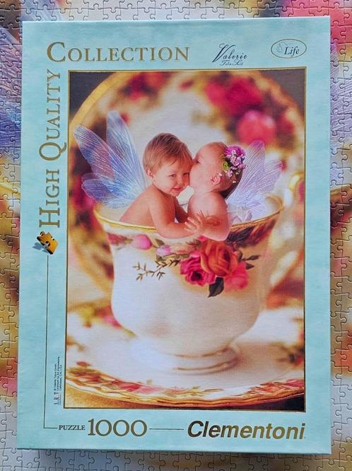 Puzzel – 1000 stuks – Valerie Tabor Smith – Tea time, Hobby en Vrije tijd, Denksport en Puzzels, Zo goed als nieuw, Legpuzzel