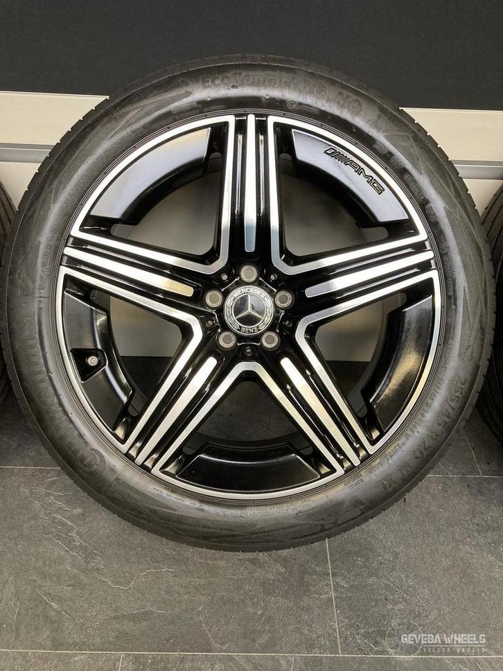 20” originele Mercedes GLC W254 AMG velgen + banden 5x112, Auto-onderdelen, Banden en Velgen, Banden en Velgen, Zomerbanden, 20 inch