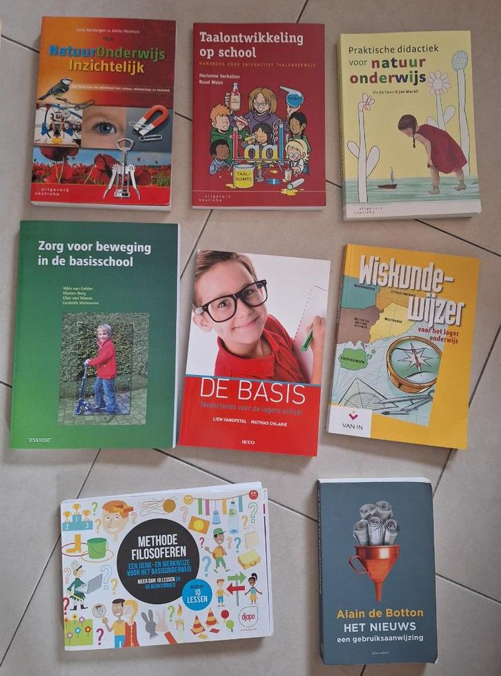 Opleiding leerkracht lager onderwijs -50% = 5€à22€/stuk, Boeken, Studieboeken en Cursussen, Zo goed als nieuw, Hoger Onderwijs