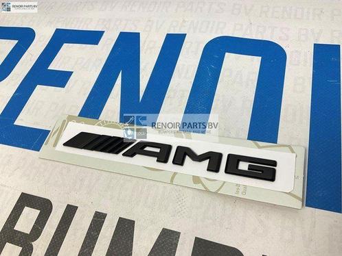 Kofferklep Logo AMG Mercedes Mat Zwart Embleem 2018-2021, Auto-onderdelen, Carrosserie, Voor, Gebruikt, Ophalen of Verzenden