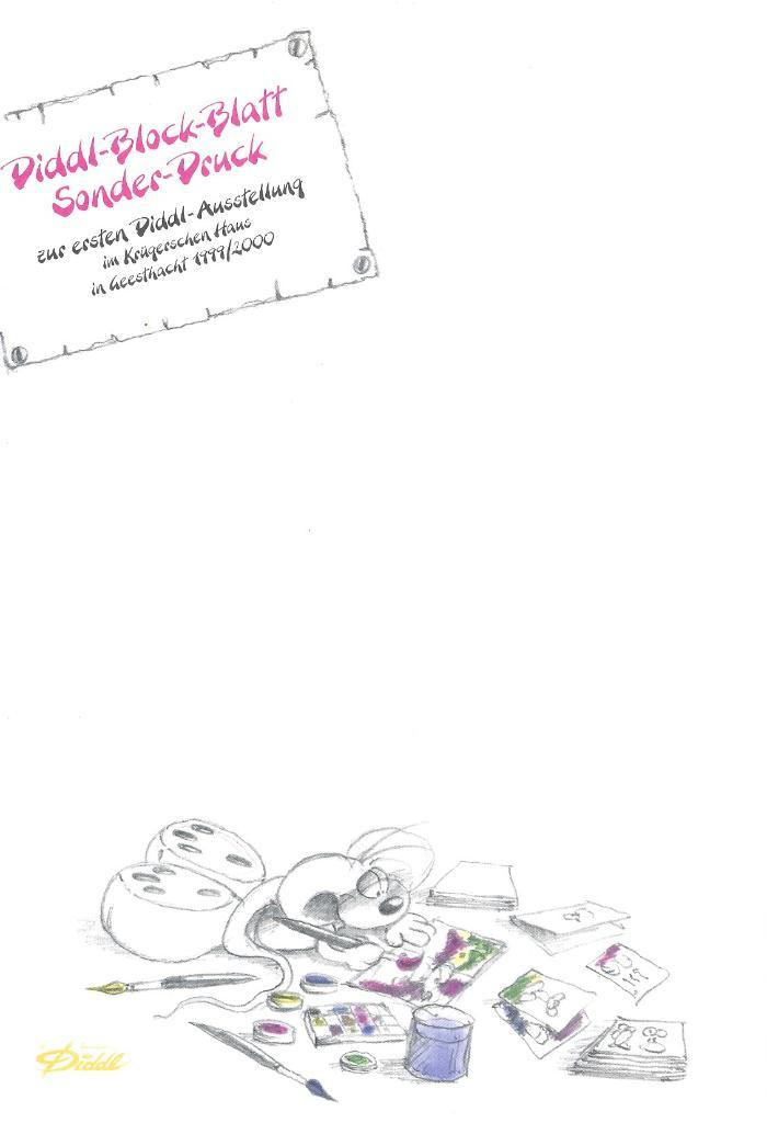 Diddl A5 speciaal 1, Verzamelen, Diddl, Zo goed als nieuw, Papier, Kaart of Schrift, Diddl, Ophalen of Verzenden