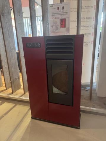pelletkachel 7,5 kw bordeaux, Enlèvement ou Envoi, Autres carburants, Utilisé, Poêle à granulés