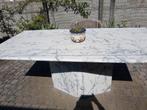 Tuintafel marmer, Tuin en Terras, Ophalen, Zo goed als nieuw