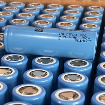 130 stuks Samsung cel 3.6V 4900mAh INR21700-50G Unprotected beschikbaar voor biedingen