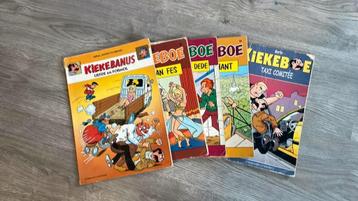 Kiekeboe - 5 st. + 1 Kiekebanus - sc - 1995/2002, Plusieurs BD, Enlèvement ou Envoi, Utilisé