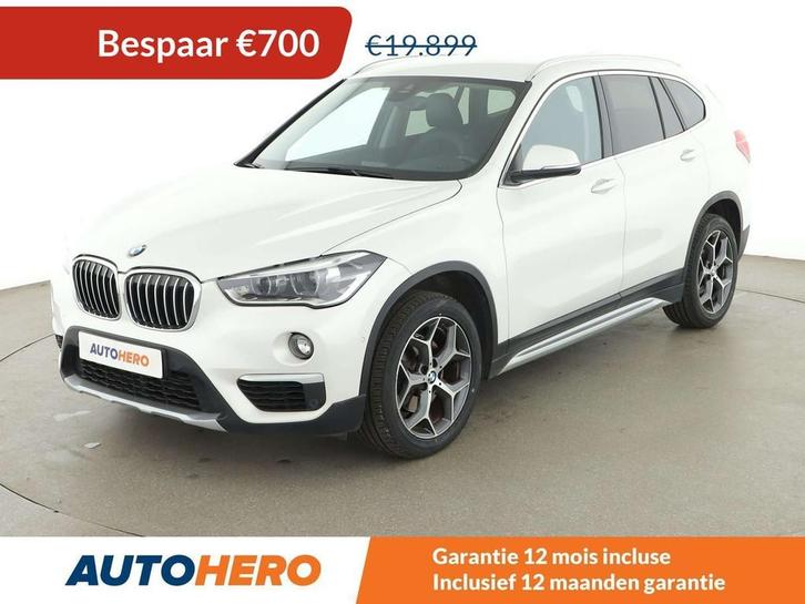BMW X1 sDrive 18i xLine (bj 2018), Auto's, BMW, Te koop, X1, ABS, Airbags, Airconditioning, Bluetooth, Boordcomputer, Centrale vergrendeling