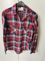 Rood met blauw geruit hemdje, H&M, Ophalen of Verzenden, Maat 36 (S), Gedragen