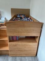 Hoogslaper met bureau en opbergruimte, Kinderen en Baby's, Kinderkamer | Stapelbedden en Hoogslapers, Ophalen, Gebruikt, Hoogslaper