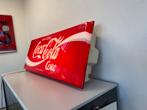 Coca Cola oude reclame lichtbak, Verzamelen, Ophalen, Gebruikt, Lichtbak of (neon) lamp