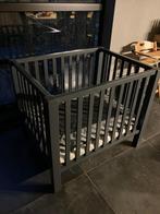 Grijs park Quax, Kinderen en Baby's, Babyparken, Ophalen, Gebruikt, Vierkant, In hoogte verstelbaar