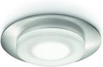 PHILIPS (NIEUW) LED 6W INBOUWLAMP/SPOT BADKAMER PLAFOND/WAND, Neuf, LED, Spot encastrable ou Spot mural, Verre