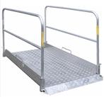 Aluminium sleufbrug Schake 3,20m, Ophalen, Gebruikt