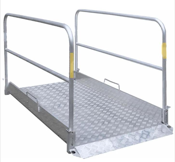 Aluminium sleufbrug Schake 3,20m, Doe-het-zelf en Bouw, Overige Doe-Het-Zelf en Bouw, Gebruikt, Ophalen