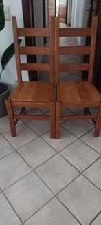 Chaise en bois, Ophalen of Verzenden