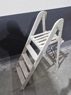 Escabeau vintage en bois à 5 marches, Enlèvement