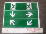 Pictogrammen nooduitgang, Ophalen, Nieuw, Meerdere stickers