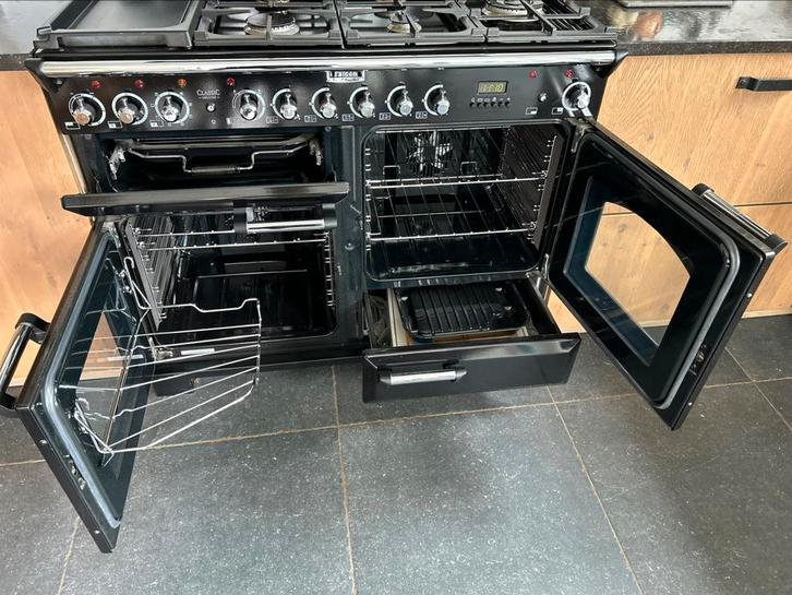 Falcon kookfornuis Classic Deluxe 110 + bijhorende dampkap, Huis en Inrichting, Keuken | Keukenelementen, Zo goed als nieuw, Ophalen