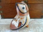Tonala Mexico Art jaren 70 Grote Uil. Gesigneerd V. Silva, Ophalen of Verzenden