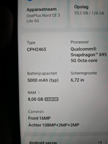 OnePlus Nord 3 CE Lite 5G beschikbaar voor biedingen