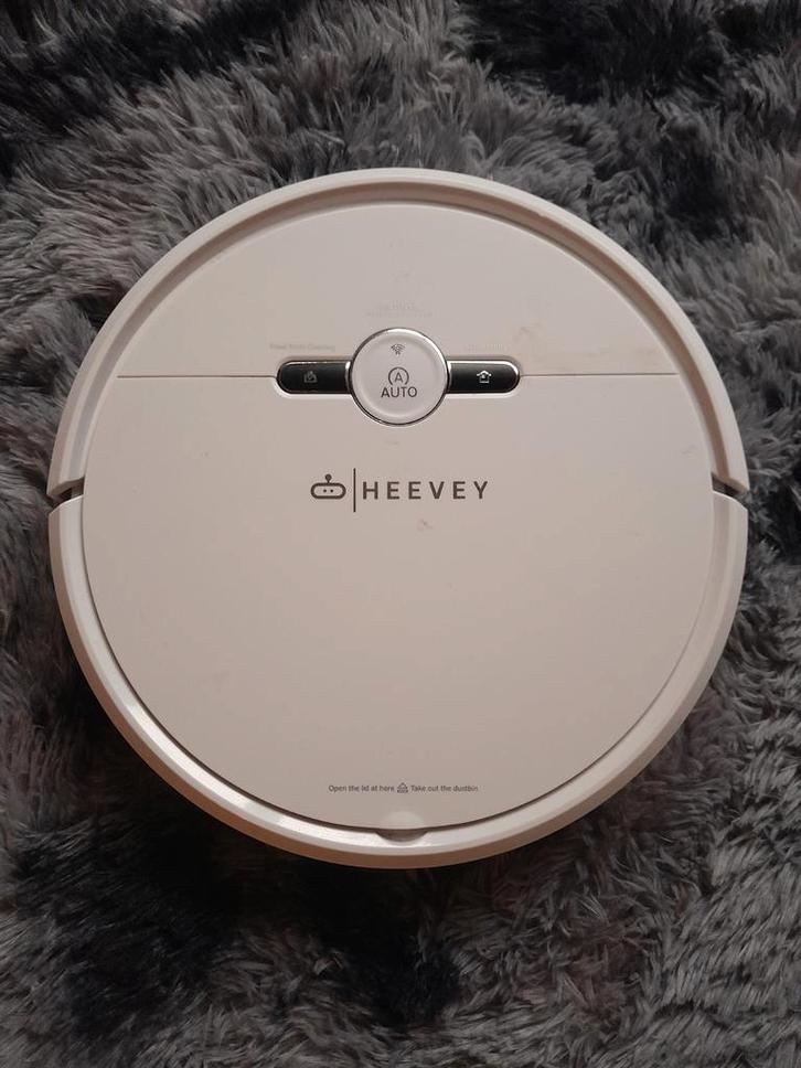Aspirateur robot avec fonction de nettoyage Heevey, Electroménager, Aspirateurs, Comme neuf, Aspirateur robot, Réservoir, Enlèvement