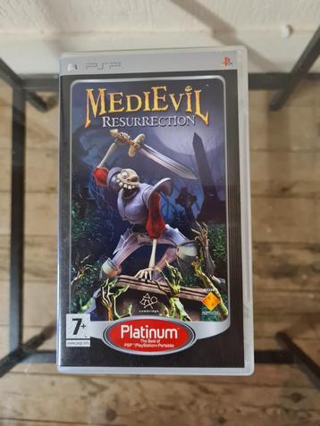 PSP Spel - Medievil: originele doos + handleiding aanwezig, Enlèvement ou Envoi, Comme neuf, Aventure et Action, À partir de 7 ans