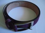 Ceinture Ortiz & Reed Sarcus Bordeaux taille 90, Cuir véritable, Moins de 95 cm, Ceinture, Neuf