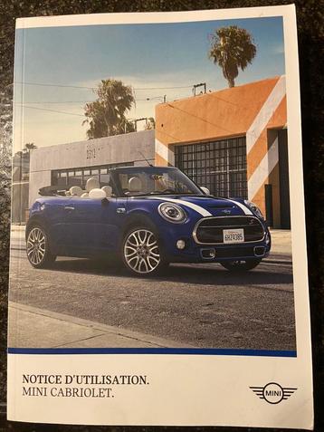 Franstalige handleiding Mini Cabrio  code F87 beschikbaar voor biedingen