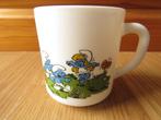 mug tasse les schtroumpfs en arcopal de 1985, Enlèvement ou Envoi, Utilisé, Tasse(s) et/ou soucoupe(s)