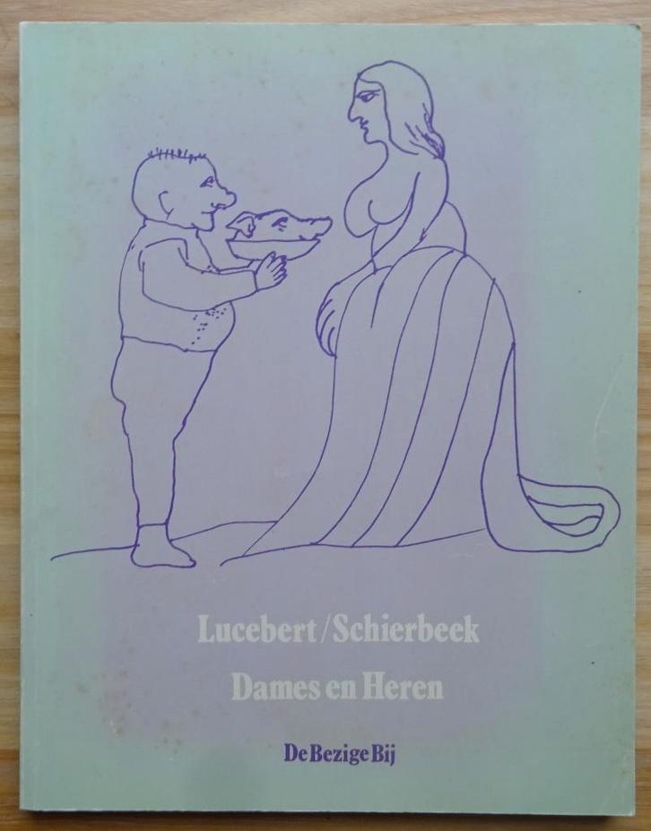 Lucebert / Schierbeek, 1976 Dames en Heren, Antiek en Kunst, Kunst | Schilderijen | Klassiek, Ophalen of Verzenden