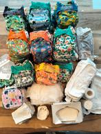 43 erbruikbare luiers Close pop in en extra's, Kinderen en Baby's, Ophalen, Zo goed als nieuw