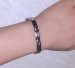 armband vintage zilver en goud staal, Handtassen en Accessoires, Armbanden, Nieuw, Staal, Zilver, Verzenden