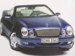 Mercedes CLK Cabrio 01/2001 Brochure, Boeken, Auto's | Folders en Tijdschriften, Ophalen of Verzenden, Mercedes