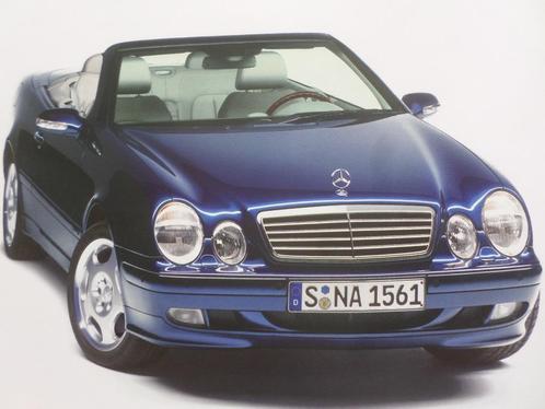 Brochure de la Mercedes CLK Cabrio 01/2001, Livres, Autos | Brochures & Magazines, Mercedes, Enlèvement ou Envoi