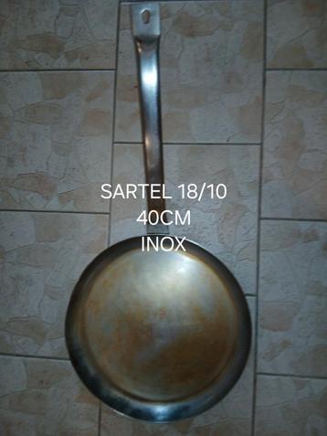Poêle Sartel inox 18/10 beschikbaar voor biedingen