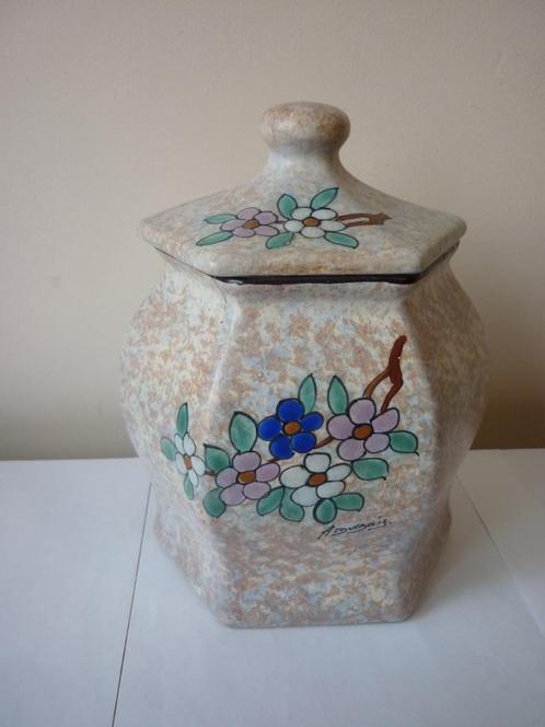 Céramique Antoine Dubois - Bergen - Vase style potiche, Antiquités & Art, Antiquités | Vases, Enlèvement ou Envoi