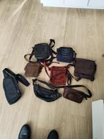 Heup en schoudertas, Handtassen en Accessoires, Tassen | Schoudertassen, Bruin, Zo goed als nieuw, Leer, Ophalen
