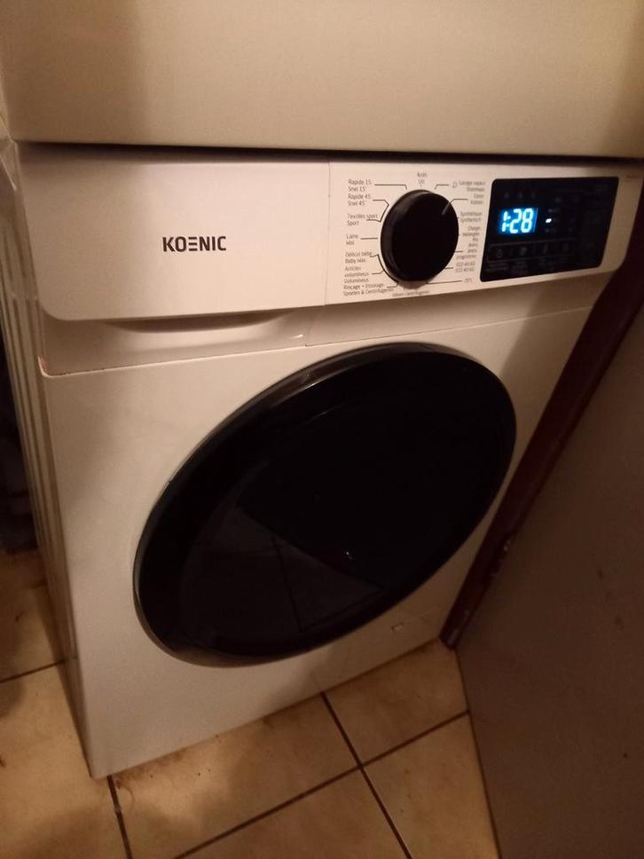 Lave linge koenic kwm8156ainv  8kg parfait etat, Electroménager, Lave-linge, Comme neuf, Chargeur frontal, 8 à 10 kg, Enlèvement