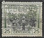 Colombia 1956 - Yvert 521 - Bananen oogsten (ST), Verzenden, Gestempeld